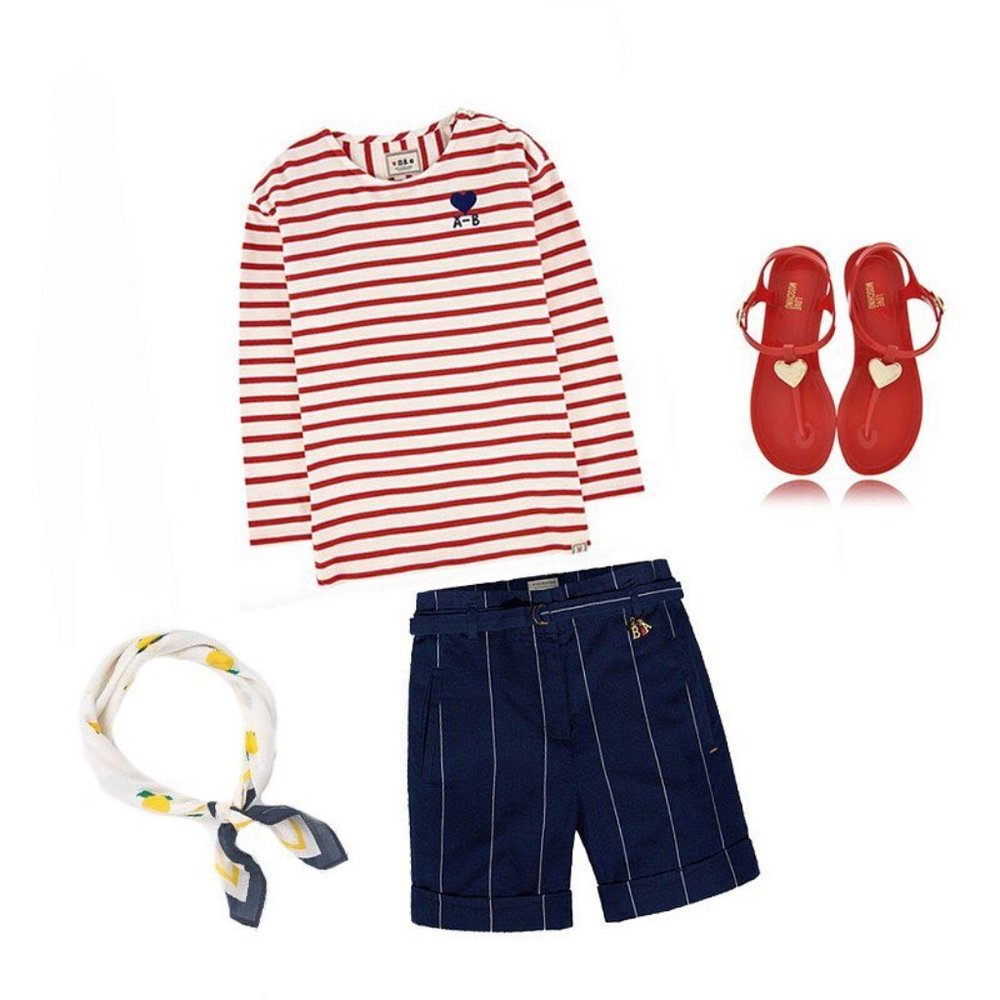 Scotch R'Belle Striped Shorts - Picture 3 of 3